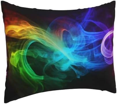 Rainbow Smoke Microfiber Pillowcases Set of 2