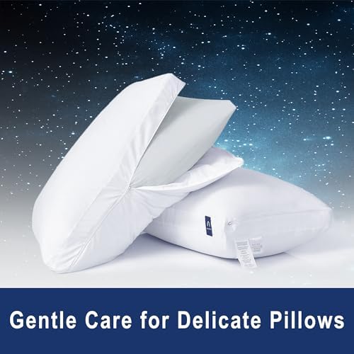 ACCURATEX Fluffy Pillow Cover 100 Cotton with Down Alternative