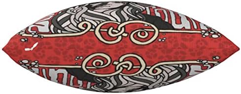 AMIOUDR 18x18 Inch Throw Pillow Covers with Hidden Zipper 1