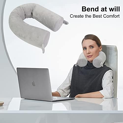 Hxcxrst Travel Pillow with Neck and Leg Support 1