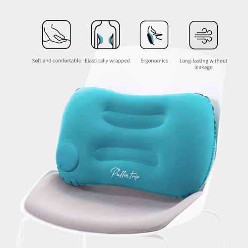 Ultralight Inflatable Travel Pillow - Dark Blue