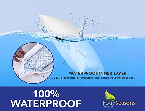 Four Seasons Essentials Standard Pillow Protectors Set of 2 1