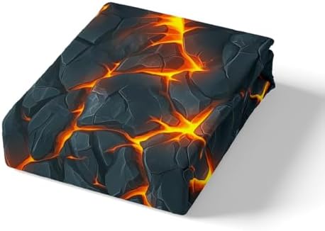 Manfei Geometric Abstract Art Sheet Set with 2 Pillowcases Queen Size