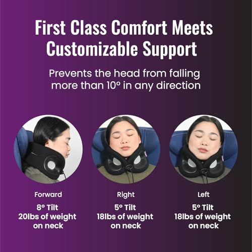 Cabeau Travel Pillow - Memory Foam Neck Support - Turquoise