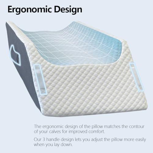 BlissfulNest Leg Elevation Pillow for Post Surgery Recovery