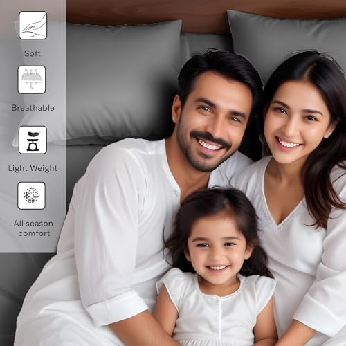 Linenwalas King Size Sheets Set - Cooling Breathable Deep Pockets