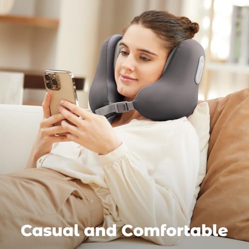 Yvnens Travel Music Pillow with Bluetooth Headset