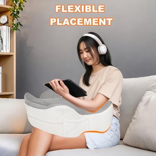 Leafora Reading Pillow for Laptop Gaming and Work