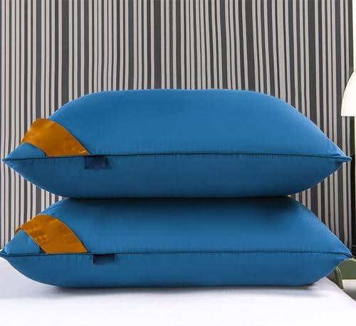 2 PCS Soft Supportive Bed Pillows for Side and Back Sleepers