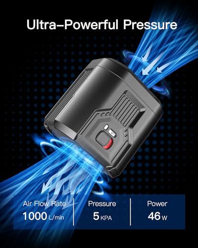 ACOTHOT Portable Air Pump for Inflatables 5KPA