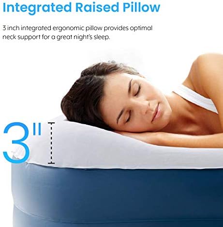 Active Era Premium 20 Queen Air Mattress with Built in Pump