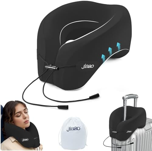 Travel Pillow with 360 Head and Neck Support