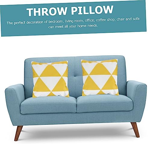 ULDIGI 1pc Geometric Pillowcase with Invisible Zipper for Outdoor Use