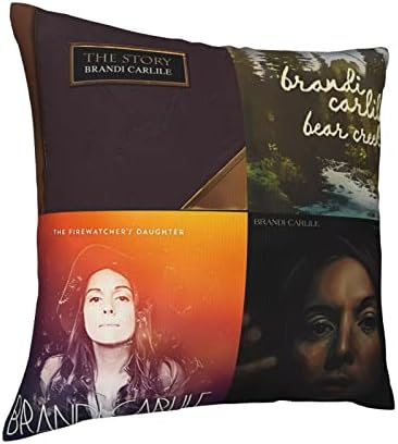 AMIOUDR Throw Pillow Covers 18x18 Square Pillowcase with Hidden Zipper 1