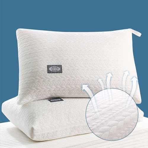Hotel Quality Bed Pillows - 177 X 276 Inch Supportive and Soft