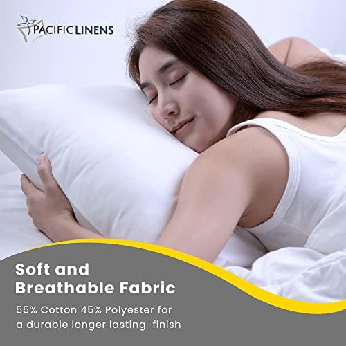 Pacific Linens King Size Pillow Protector 2 Pack 1