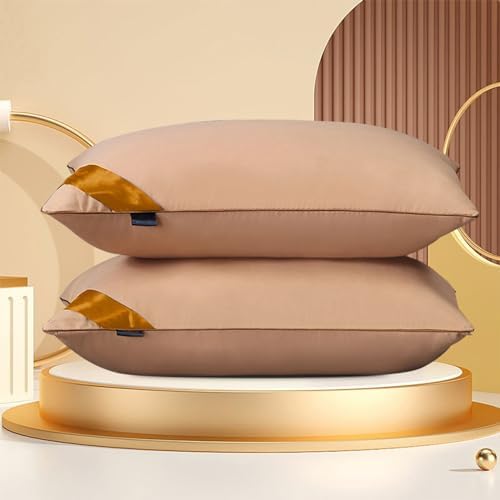 Collection Bed Pillows Standard - Comfortable Down Filled Pillow for Sleepers