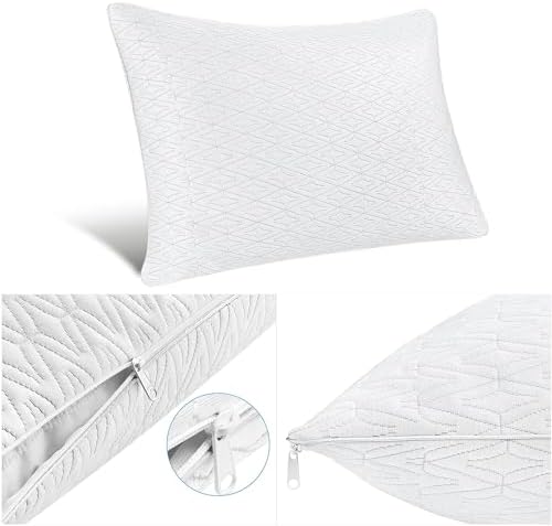 Enjoy Life Cooling Pillow Protectors with Zipper - Set of 2