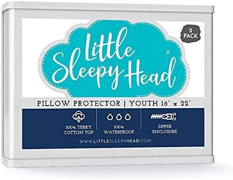 Little Sleepy Head Youth Pillow Protector 2-Pack
