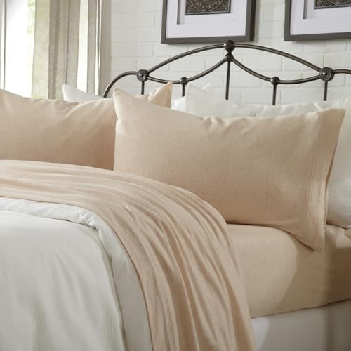 Great Bay Home Cotton Jersey Knit Twin XL Sheet Set