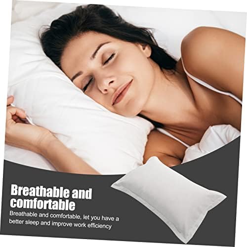 CIYODO 2pcs Linen Pillow Case Waterproof Zipper Covers