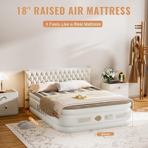 Sebor Queen Air Mattress with Built in Pump