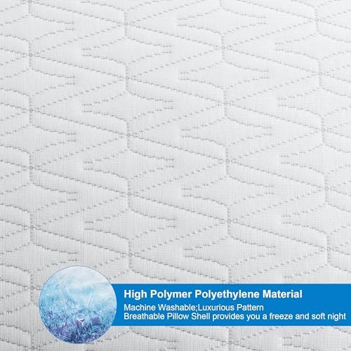 Enjoy Life Cooling Pillow Protectors with Zipper - Set of 2