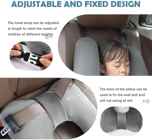 Kids Travel Pillow - Comfort Support for Little Travelers
