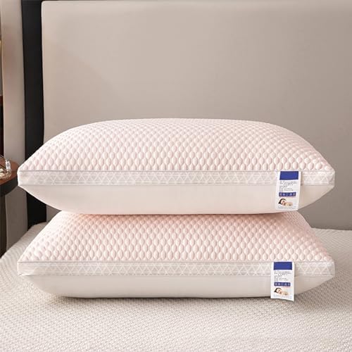 Soft Hotel Pillows with Down Filling for All Sleepers