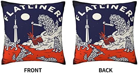 AMIOUDR 18x18 Inch Throw Pillow Cover with Hidden Zipper 1