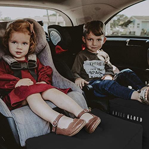 Koala Kloud 3 Travel Foot Rest - Inflatable Pillow for Plane Car Seats