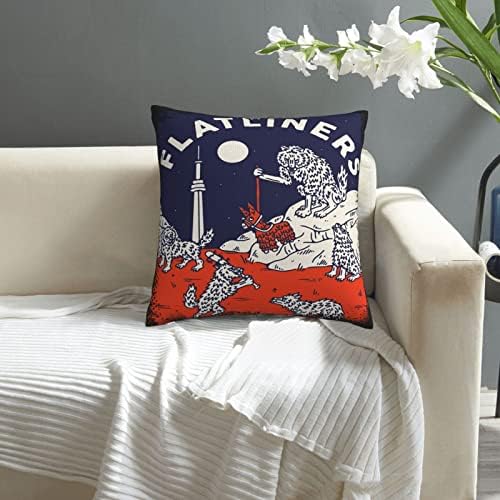 AMIOUDR 18x18 Inch Throw Pillow Cover with Hidden Zipper 1