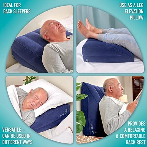 Circa Air Inflatable Leg Elevation Pillow