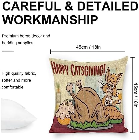 JOJOART Turkey Throw Pillow Covers Set of 2
