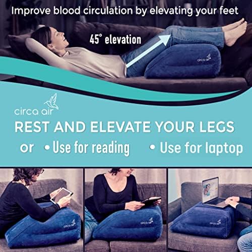 Circa Air Inflatable Leg Elevation Pillow