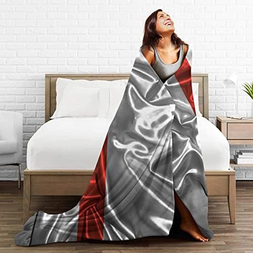 ZKLCRYTR Flag Throw Blanket - 40x30 Super Soft Flannel