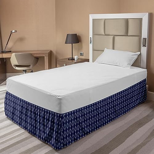 Ambesonne Modern Bedskirt with Art Deco Pattern