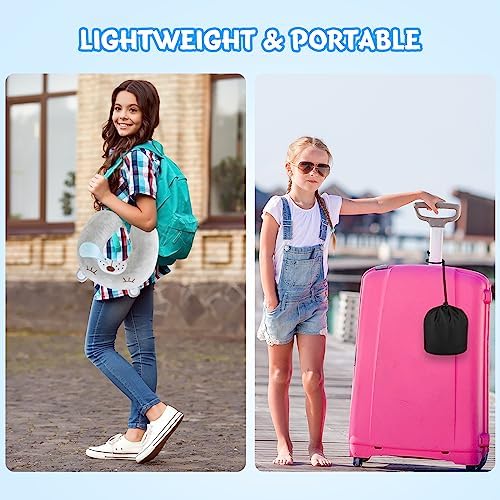 Cirorld Travel Pillow for Kids Bear 9-12 YO