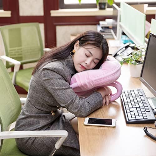 SPYMINNPOO U Shaped Neck Pillow with Phone Holder for Travel Office