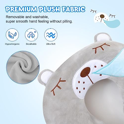 Cirorld Travel Pillow for Kids Bear 9-12 YO