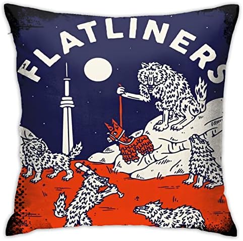 AMIOUDR 18x18 Inch Throw Pillow Cover with Hidden Zipper 1