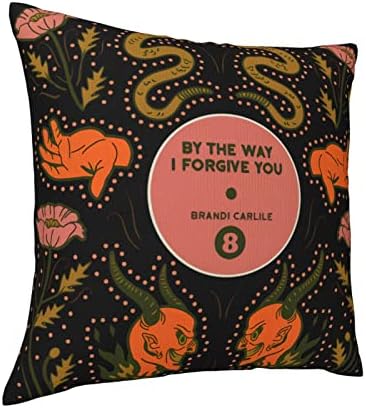AMIOUDR 18x18 Throw Pillow Covers with Hidden Zipper 1