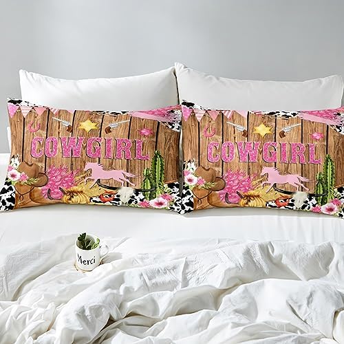 Castle Fairy Rustic Cowgirl Sheet Set with Pillowcases