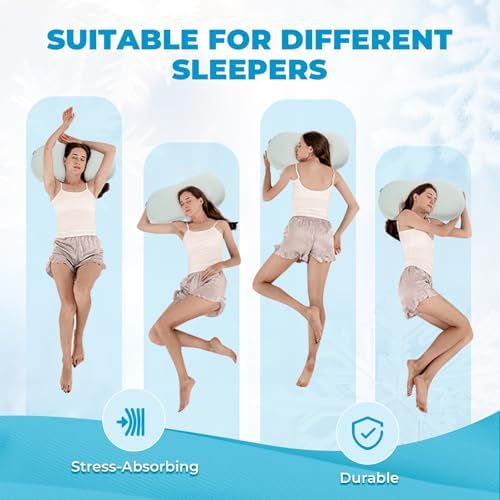 FcyLd Cooling Neck Pillow for Pain Relief and Comfort