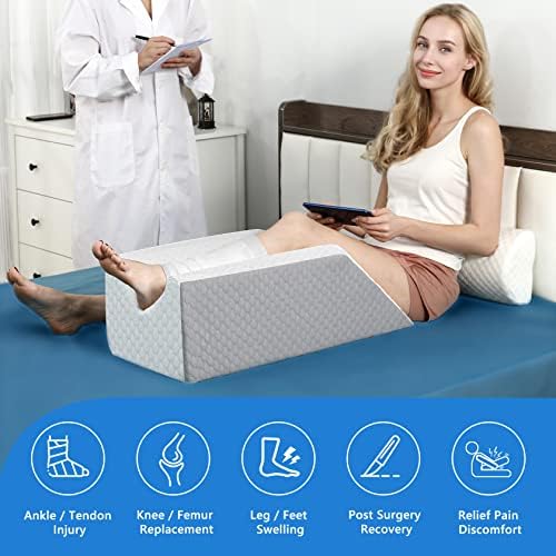 Forias Leg Elevation Pillow for Post Surgery Recovery