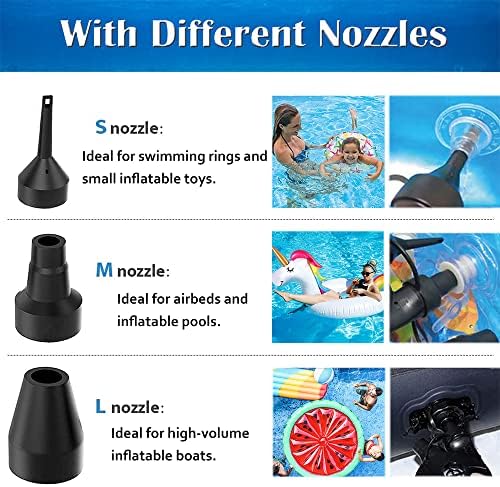 FEIYUANDZ Electric Air Mattress Pump Portable