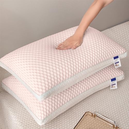 Soft Hotel Pillows with Down Filling for All Sleepers