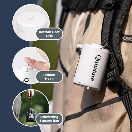 Qunature 4KPa Mini Electric Air Pump for Inflatables 1