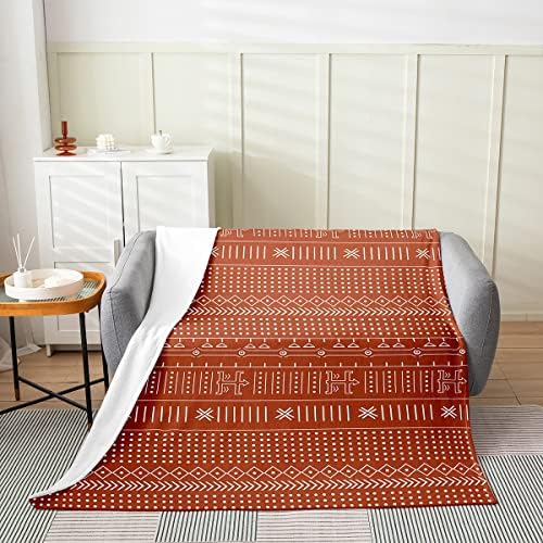 Feelyou Exotic Geometric Plush Throw Blanket 50x60