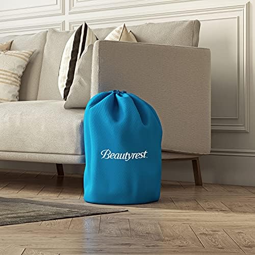 Beautyrest 17 Air Bed Mattress with Pump and Cooling Topper Twin